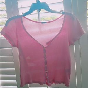 baby pink brandy Melville top!